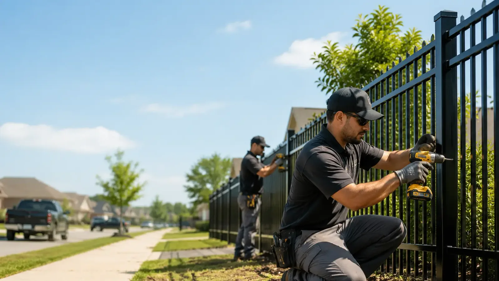 Metal Fence Installation in Waverly, IL
